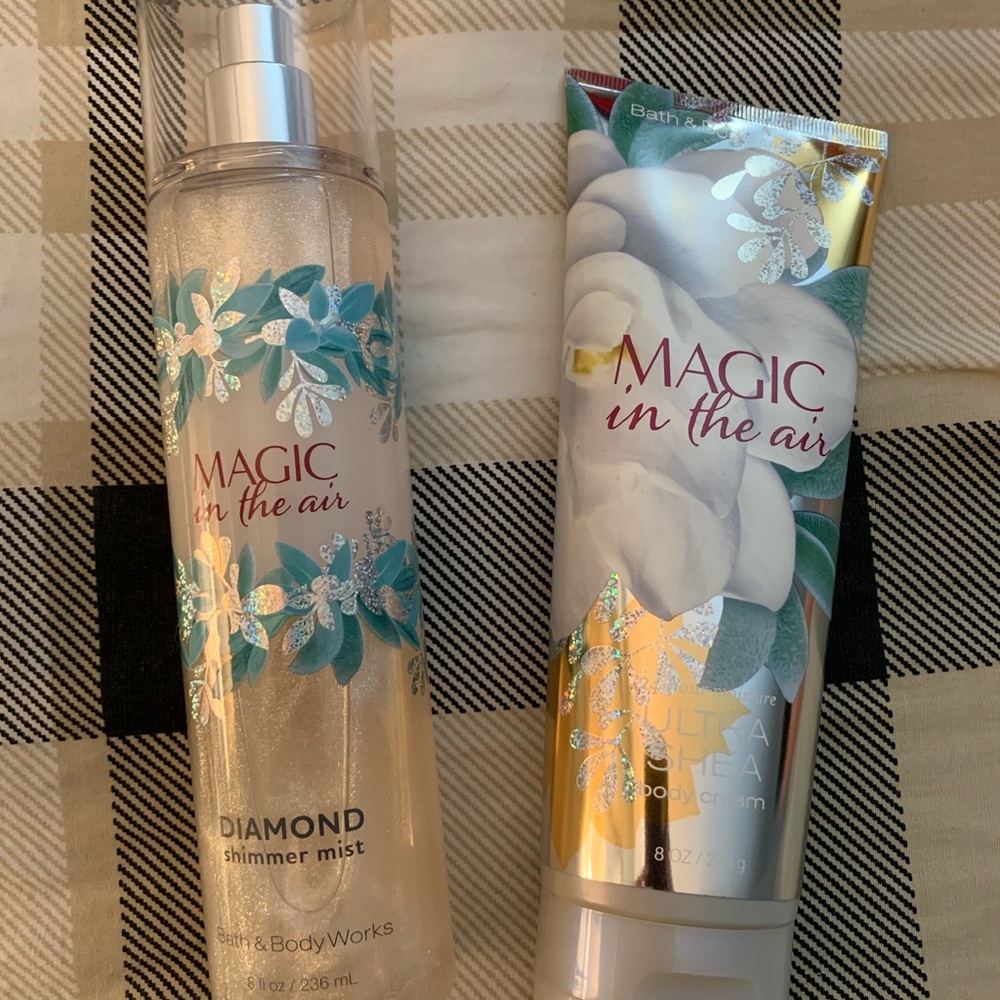 Magic In The Air - Bath & Body Works Shimmer Mist & Buttercream Moisturizer